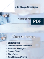 III Curso de Cirugía Oncológica - Cancer de Páncreas