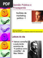 Aula 5 - Noçoes de Marketing Político - 1