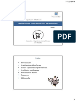 Tema 2 - Introducción A La Arquitectura Del Software - PDF