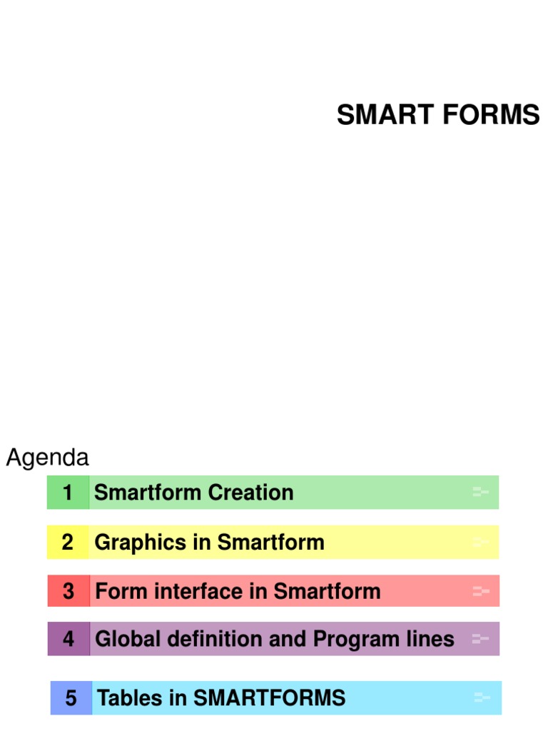 Smart Forms Step by Step | PDF | Technology & Engineering