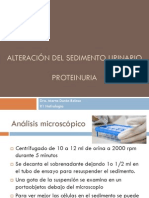 Alteración Del Sedimento Urinario - PDF