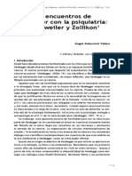 Los Encuentros de Heidegger Con La Psiquiatría: Badenweiler y Zollikon