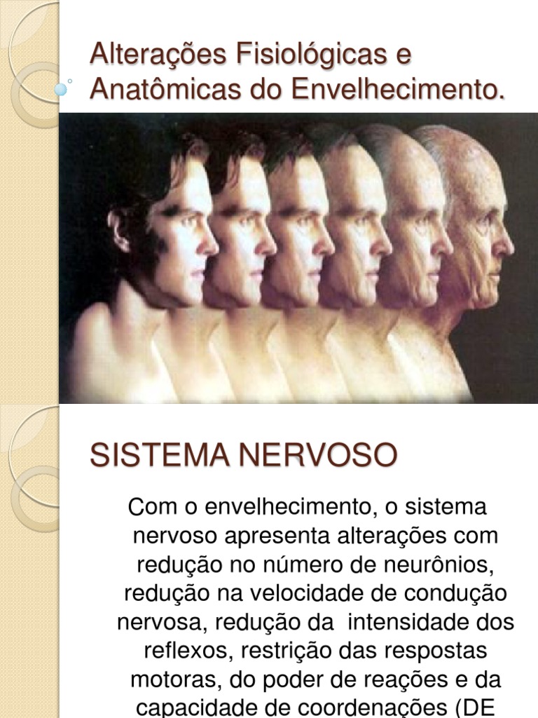 Alterações Fisiológicas E Anatômicas Do Sistema Nervoso Cardiovascular