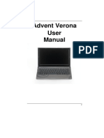 Advent Verona User Manual