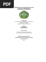 Download Perencanaan Strategis Dalam Lembaga Pendidikan Menejemen Pendidikan by Japar Sadiq Assaqaf SN202952521 doc pdf