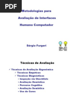 Sergio Avaliacao Interface