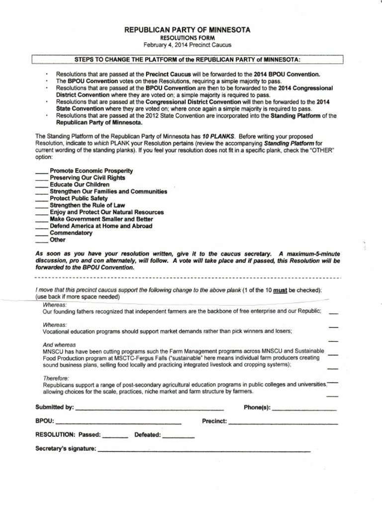 A Resolution Supporting A Range of Agricultural | PDF | Agriculture ...