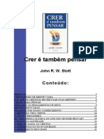 John Stott - Crer é também pensar p. 21