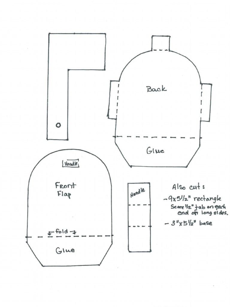 Mailbox Template - Finished 5.5x3