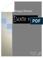 Manga Sensei teaches Death Note lessons