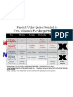 Volunteer Schedule 2009 [Compatibility Mode]