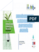 8 Tecnologias Existentes para El Ahorro de Agua y Energia en Acs y Afch de Rapida Amortizacion TEHSA