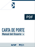 Carta de Porte - Manual Del Usuario - Afip - Oncca