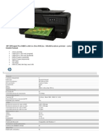 Especificaciones HP Pro 8600