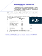 pcc Enrolment Fee Structure