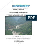 A6496 Informe Tecnico POI - GE13 2010 - Metalogenia Cordillera Del Condor - M Valencia