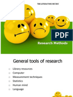 Research Methods: The Literature Review