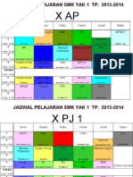 Jadwal Kelas SMK