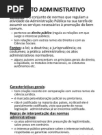 Introdução de direito administrativo