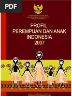 Download Profil Perempuan dan Anak Indonesia Tahun 2007 by Parjoko MD SN20301419 doc pdf