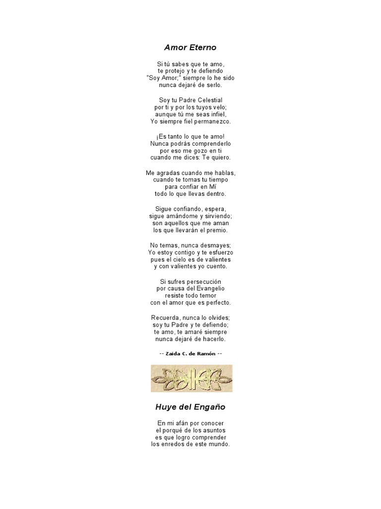 50 Poemas Cristianos de Amor y Reflexión | PDF | Teología | Amor