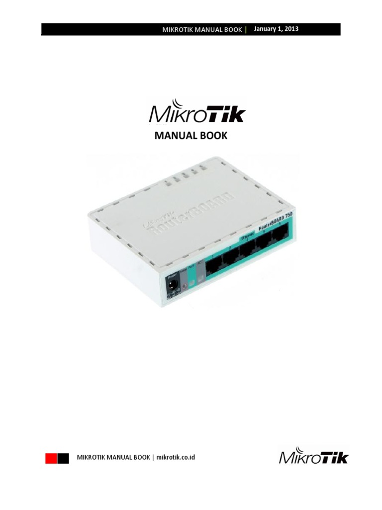 Mikrotik Manual Book | PDF
