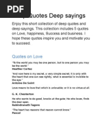 Download Deep Quotes Deep Sayings by Deepquotes SN20304069 doc pdf