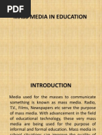 Mass Media in Education