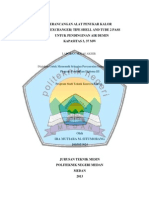 Perancangan Alat Penukar Kalor (Heat Exchanger) Tipe Shell and Tube 2 Pass Untuk Pendinginan Air Demin Kapasitas 3.37 MW (01-EN-TA-2013) Copy - 2 PDF