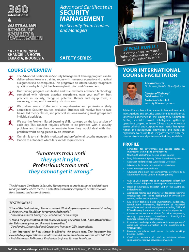 Security Management PDF Detective Crime Thriller