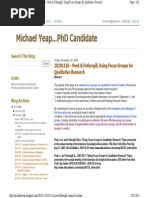 Blog - Peek n Fothergill - Using Focus Groups for Qualitative Research