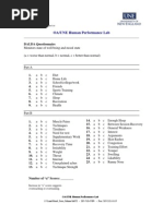 Recovery-Stress Questionnaire for Athletes | PDF | Sleep | Cognitive ...