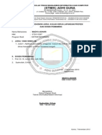 Format Judul Laporan KKLP