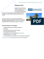 Fiche Descriptive - Société Onshore Au Royaume Uni (ICO Services)