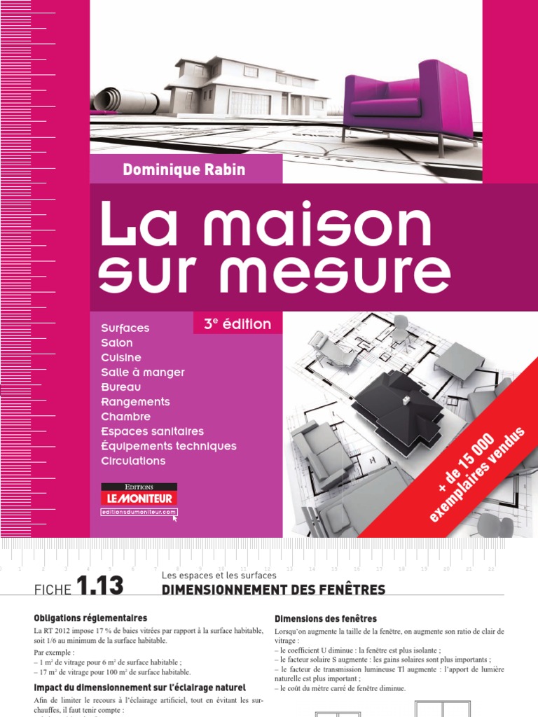 Extrait La Maison Sur Mesure, PDF, Fenêtre