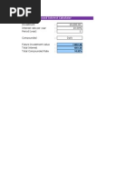 Compound Interest Calculator S G