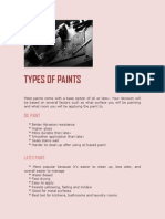 Types of Paints