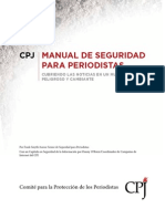 Manual de Seguridad Para Periodistas