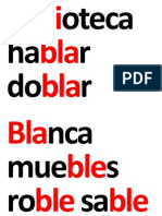 Palabras Con Bl Para Referentes