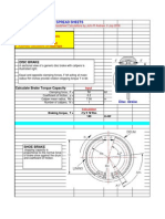 Brake Design and Calculation