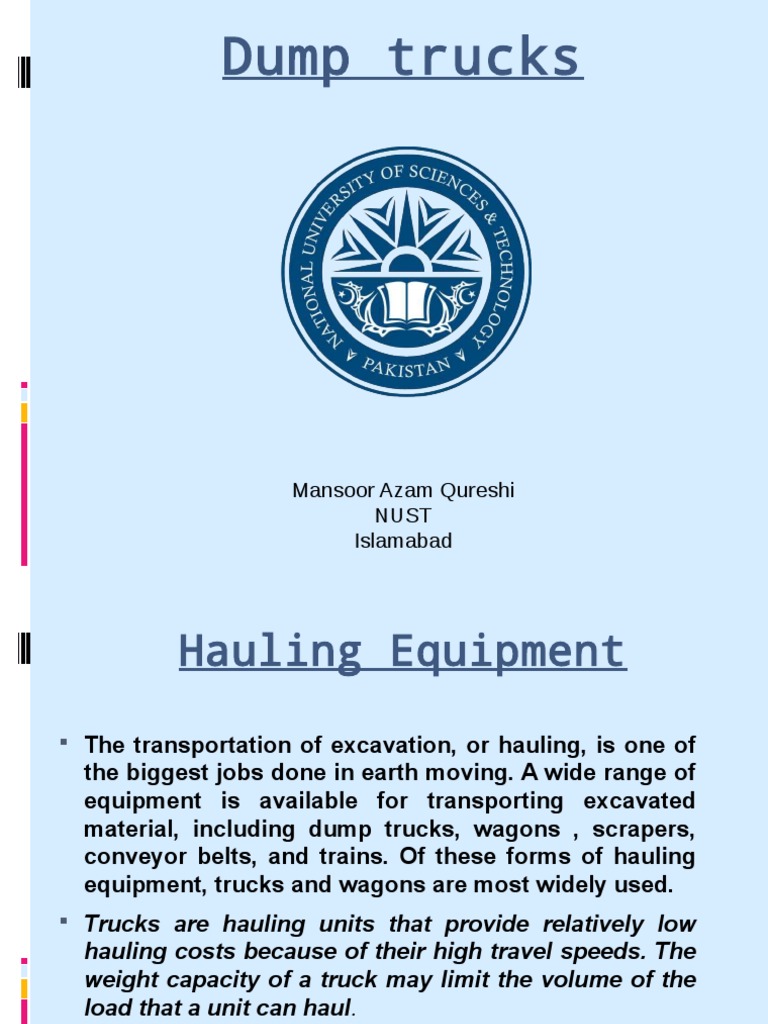 Dump Trucks | PDF | Truck | Cargo