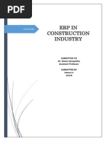 ERP in Construction Company