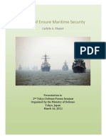 96879875 Maritime Security Asia Thayer Efforts to Ensure Maritime Security in East Asia