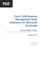 Cisco TMSXE Admin Guide 3-0