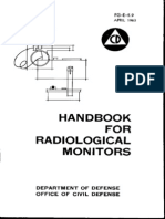 Handbook For Radiological Monitors