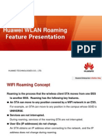 Huawei WLAN Roaming Feature Presentation