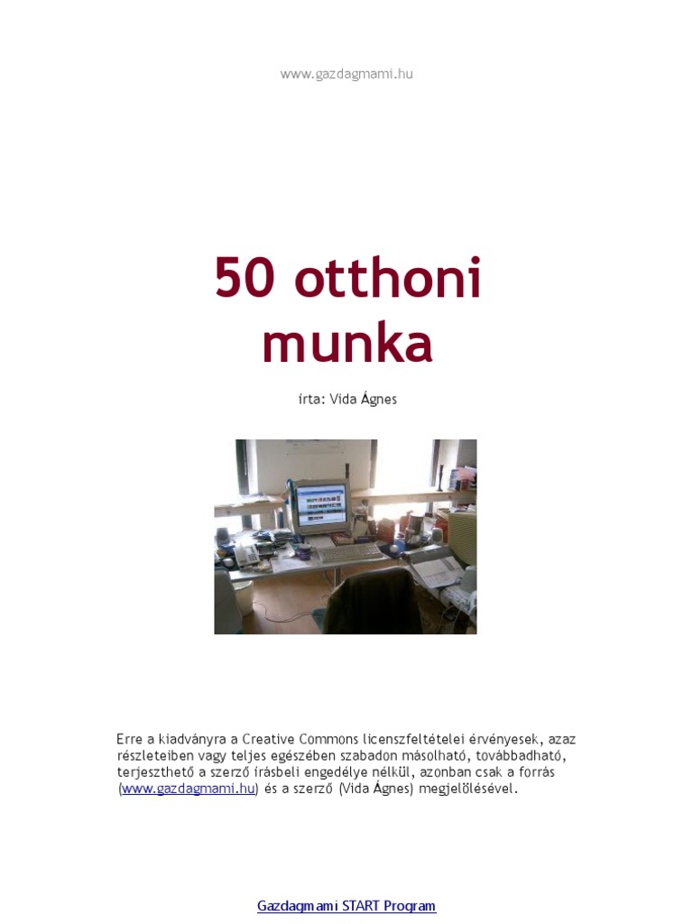 ebay otthoni munka