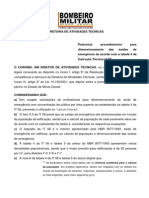 Circular 20-13 Saida de Emergencia Calculo de Populacao