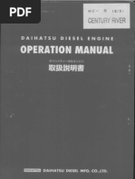 Daihatsu Marine Diesel Engine Manual