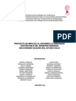 Desarrollo endógeno sustentable Municipio Guajira